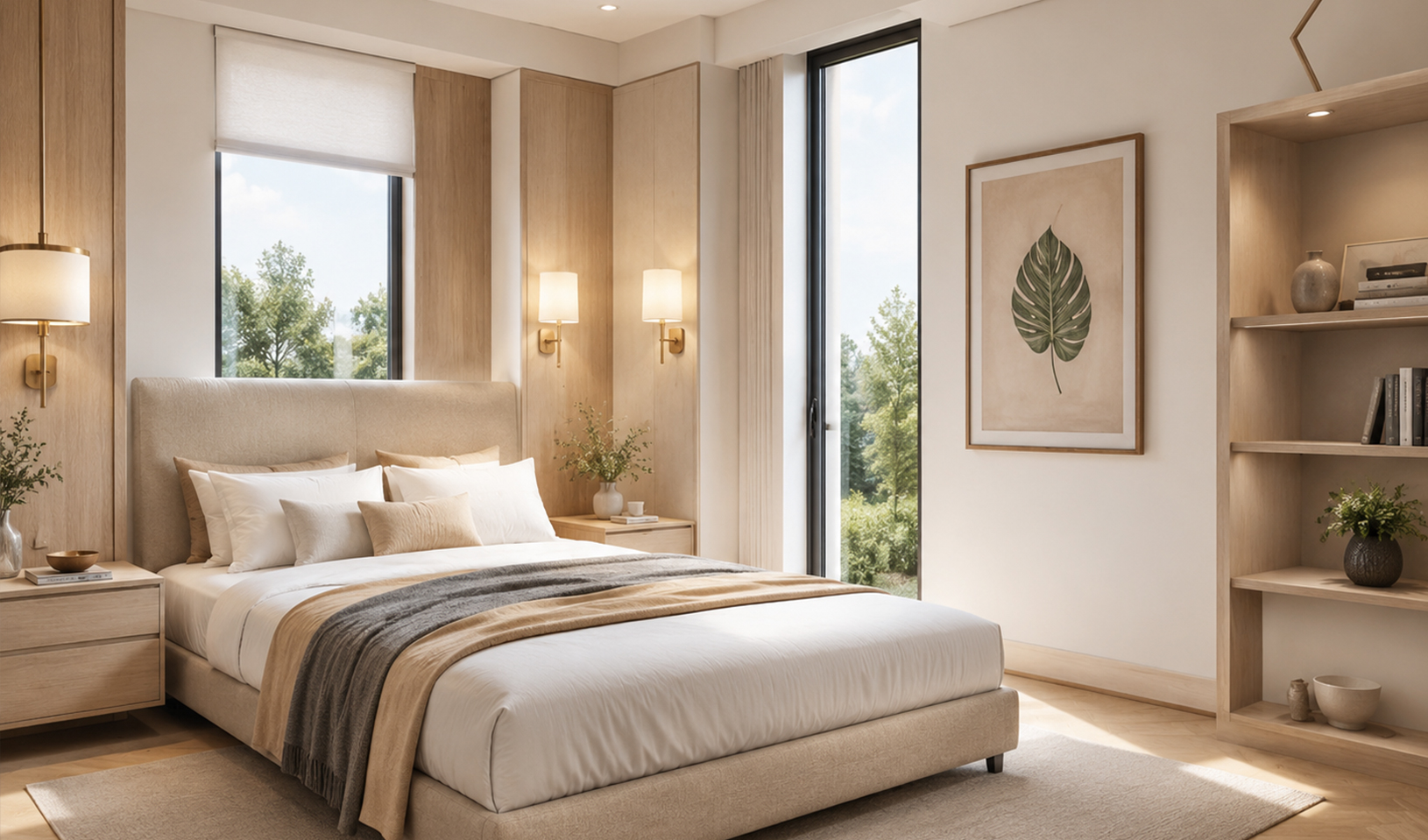 Rendering Schlafzimmer